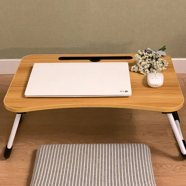 Smart Folding Mini Table Bed Tray Basic/Cup Holder Laptop Desk Sitting Table
