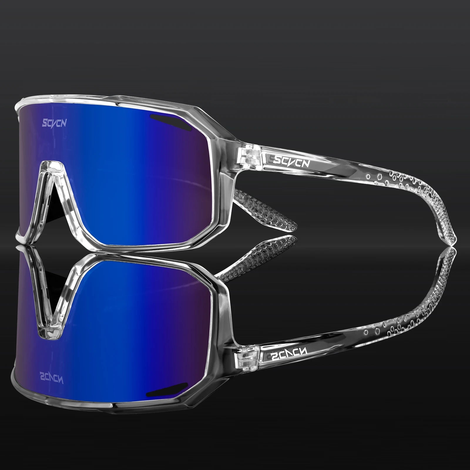 SCVCN Men bicycle Cycling Sunglasses Woman MTB road bike Driving Goggles Outdoor Sports running Glasses UV400 Hiking Eyewear