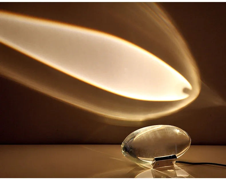 Rechargeable Crystal LED Table Lamp