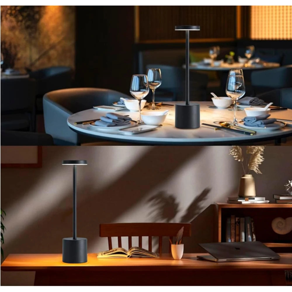 Wireless Ambient Table Lamp – Modern Touch-Control Design