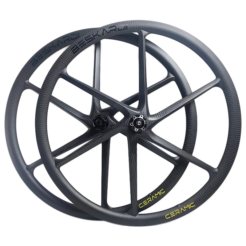 700C Carbon Wheel 6 Spoke SixSpoke 1400g 25mm Width Ceramic Bearing 12 Speed Hub Clincher Road Bicycle Rim Disc Brkae Beskardi