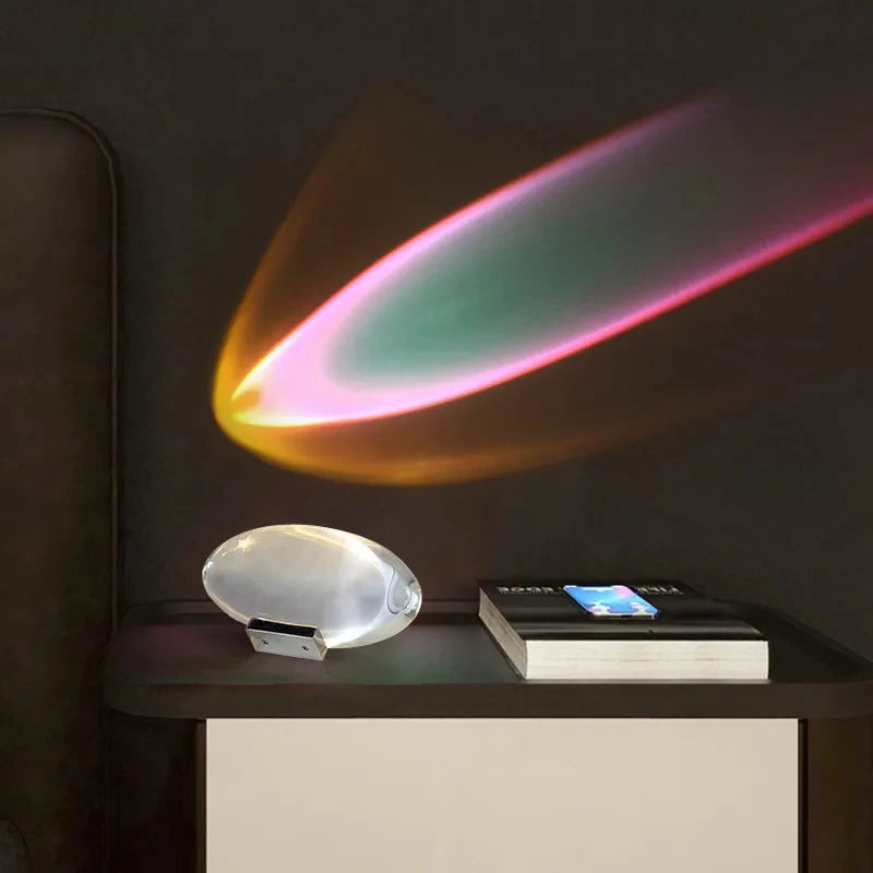 Rechargeable Crystal LED Table Lamp
