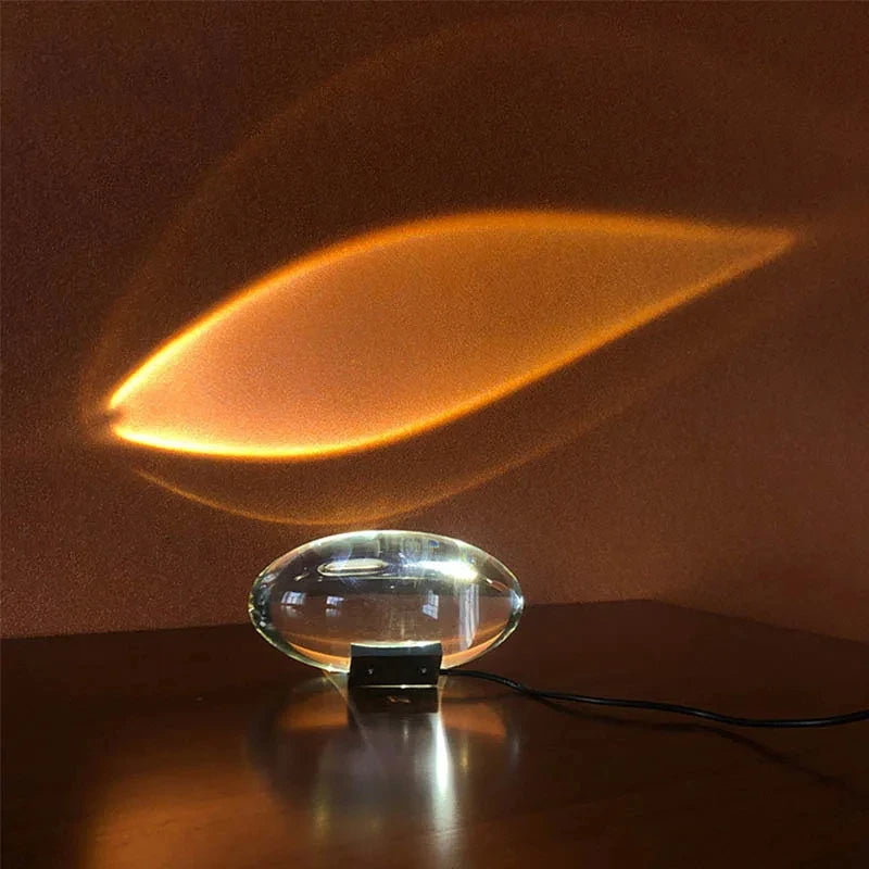 Rechargeable Crystal LED Table Lamp