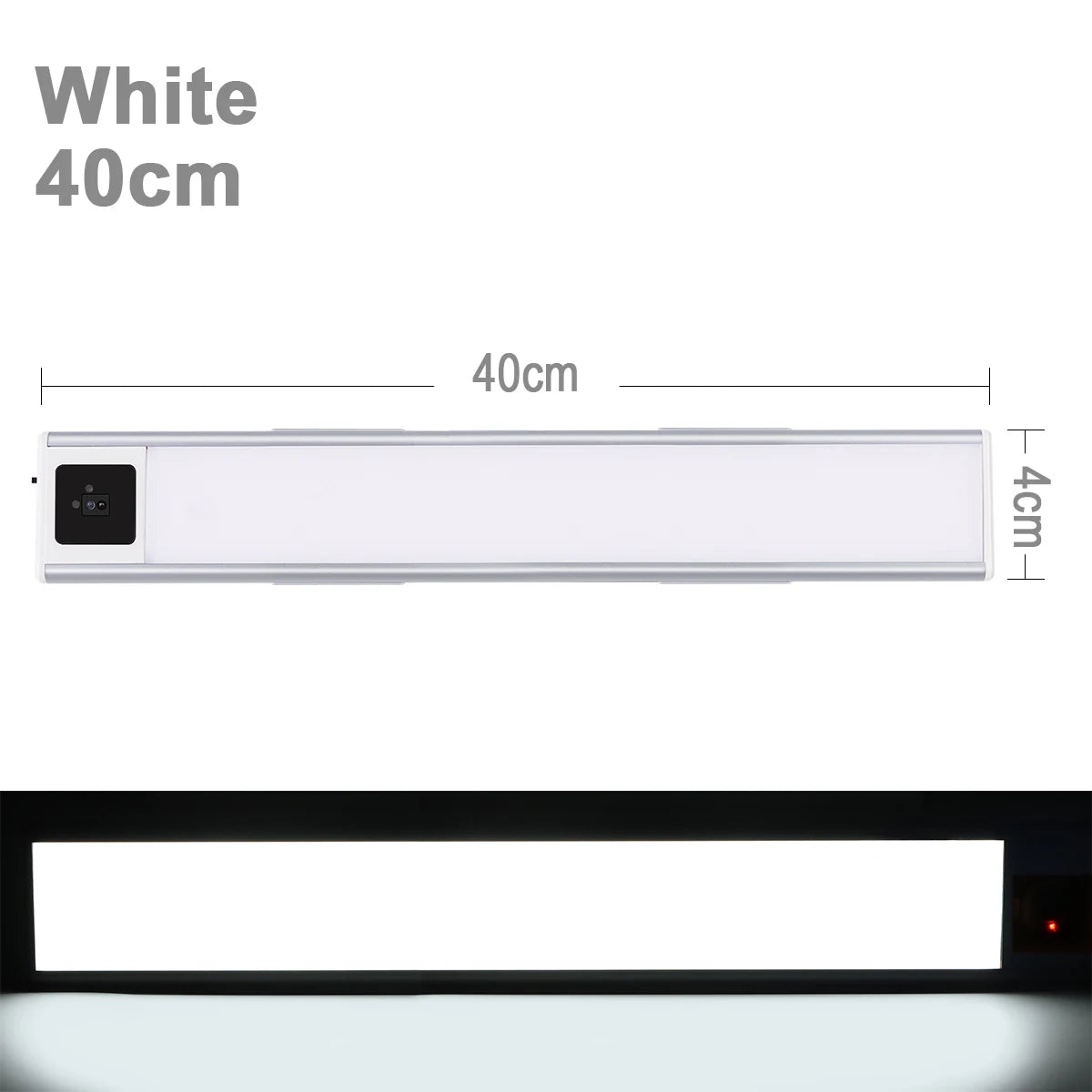 Wall Lamps Indoor LED Lighting Bar Hand Sweep Motion Sensor Light for Bathroom Kitchen Closet 5V USB Rrchargeable Mirror Light