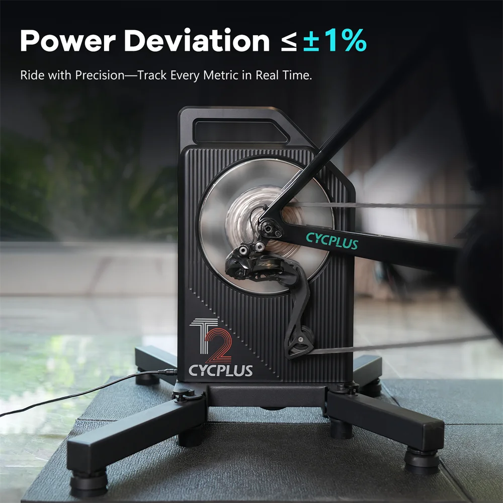 CYCPLUS T2 Home Bike Trainer Direct Drive Exercise Cycling Training Bicycle Roller ANT+ BLE 5.0 Power Meter