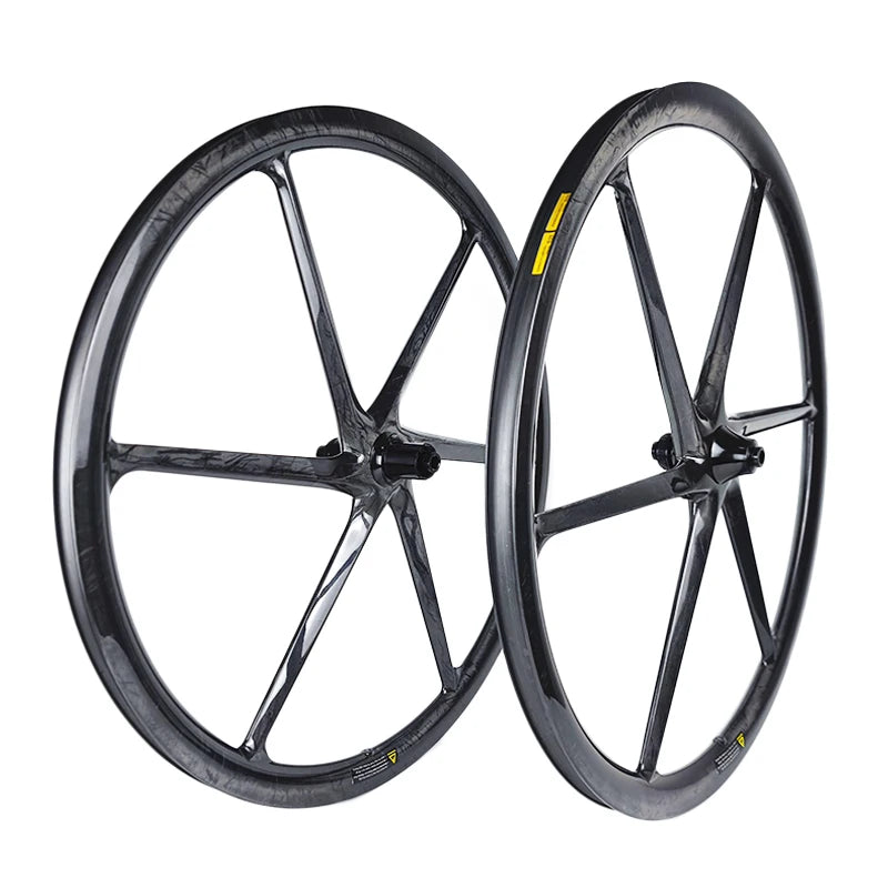 700C Carbon Wheel 6 Spoke SixSpoke 1400g 25mm Width Ceramic Bearing 12 Speed Hub Clincher Road Bicycle Rim Disc Brkae Beskardi