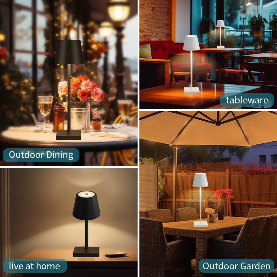 Modern Ambient Table Lamp – 3 Brightness Levels