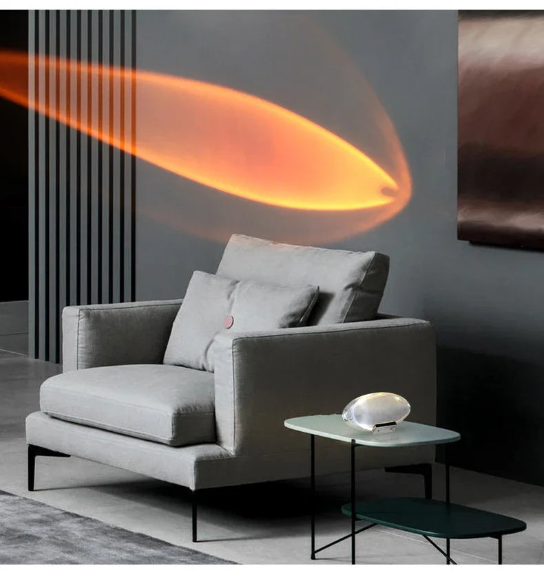 Rechargeable Crystal LED Table Lamp