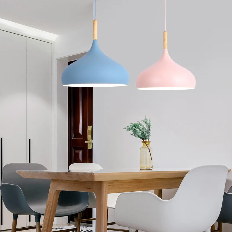 Colorful Vintage Industrial Pendant Light