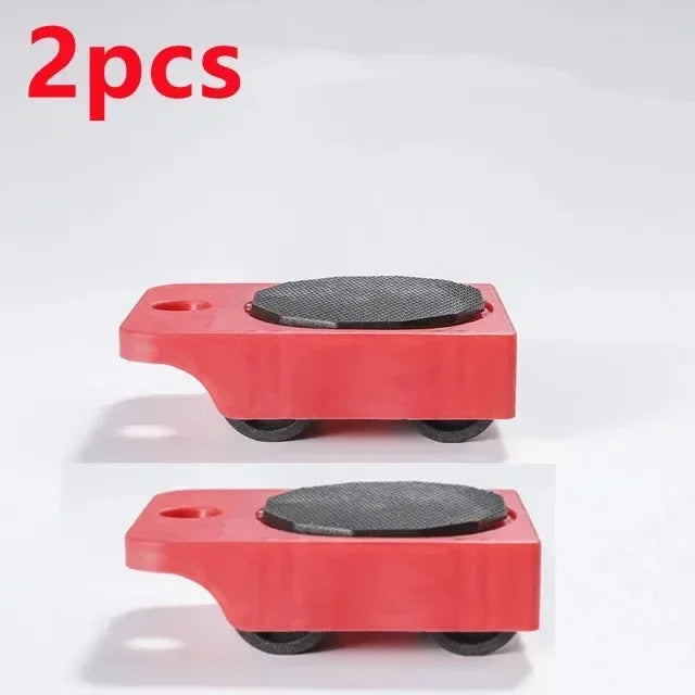 Multipurpose Furniture Mover Set – 2/4/5pcs Heavy Duty Rollers For Effortless Moving & Lifting