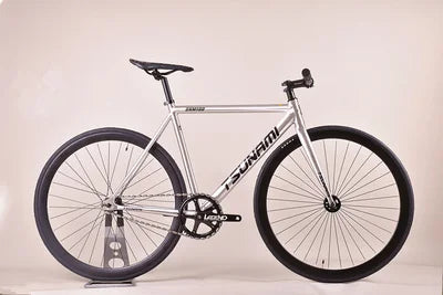 Fixie Fixed Gear Bike Tsunami Track Single Speed Racing Bicycle 700C SNM100 Aluminum Alloy Frame Cycling Parts Customizable