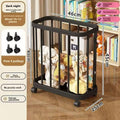 Home Portable Yoga Mat, Fitness Equipment Storage Basket, Snacks and Toys Storage Cart, Large Capacity Storage Clothes Rack