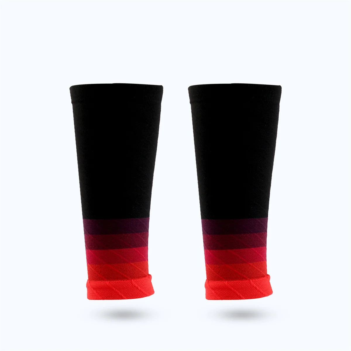 1 pair of calf support compression sleeves, suitable for men and women running without foot socks, outdoor sports marathon cycli