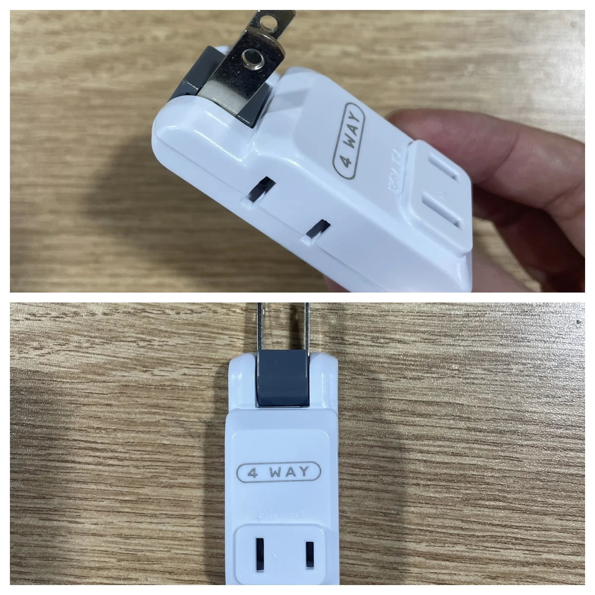 Electrical Outlet Extender - Power Socket Extender In Three Specification Rotatable, Folding and Portable