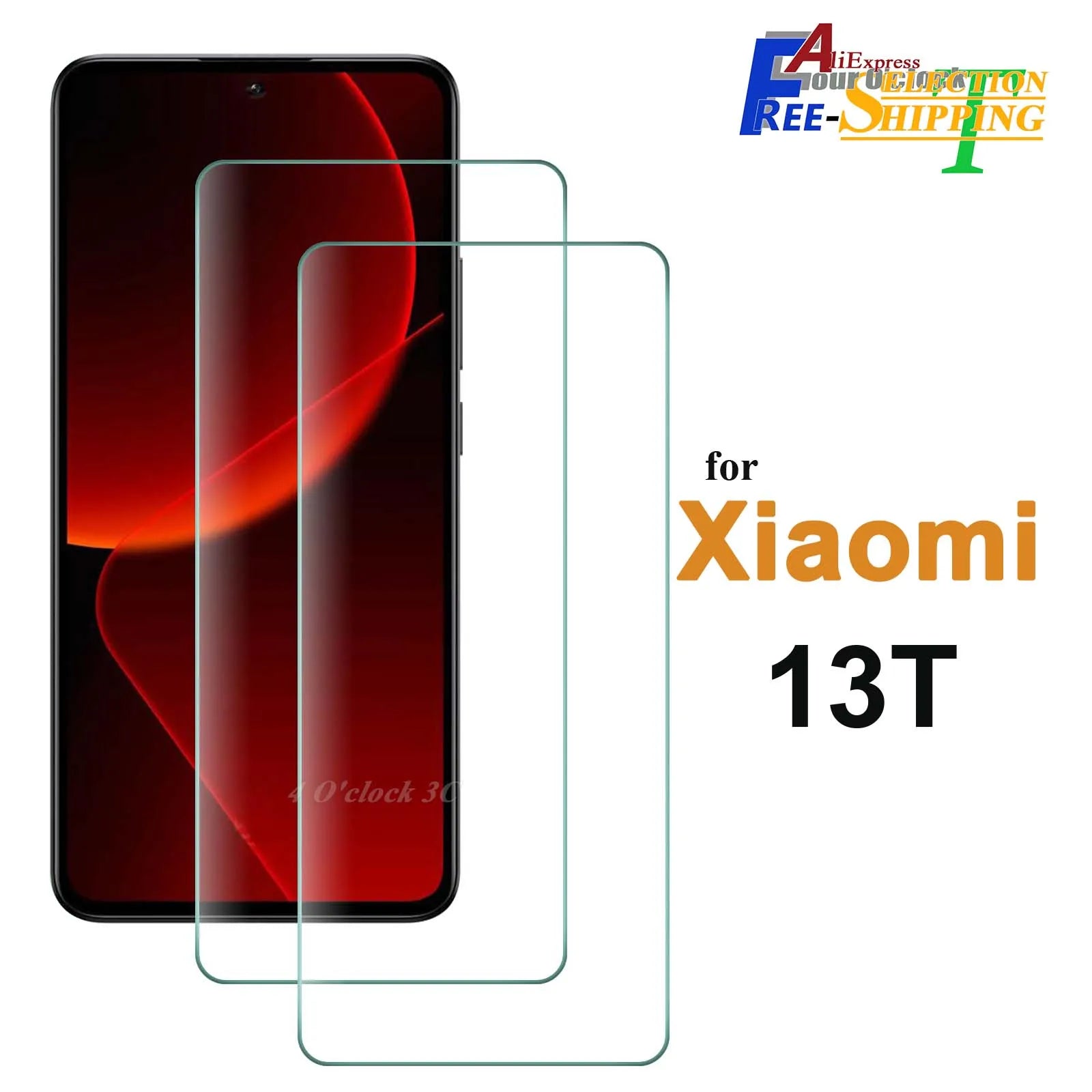 For Xiaomi 13T Tempered Glass Screen Protector Crystal Mica 9H Protective HD Clear Transparent Anti Scratch