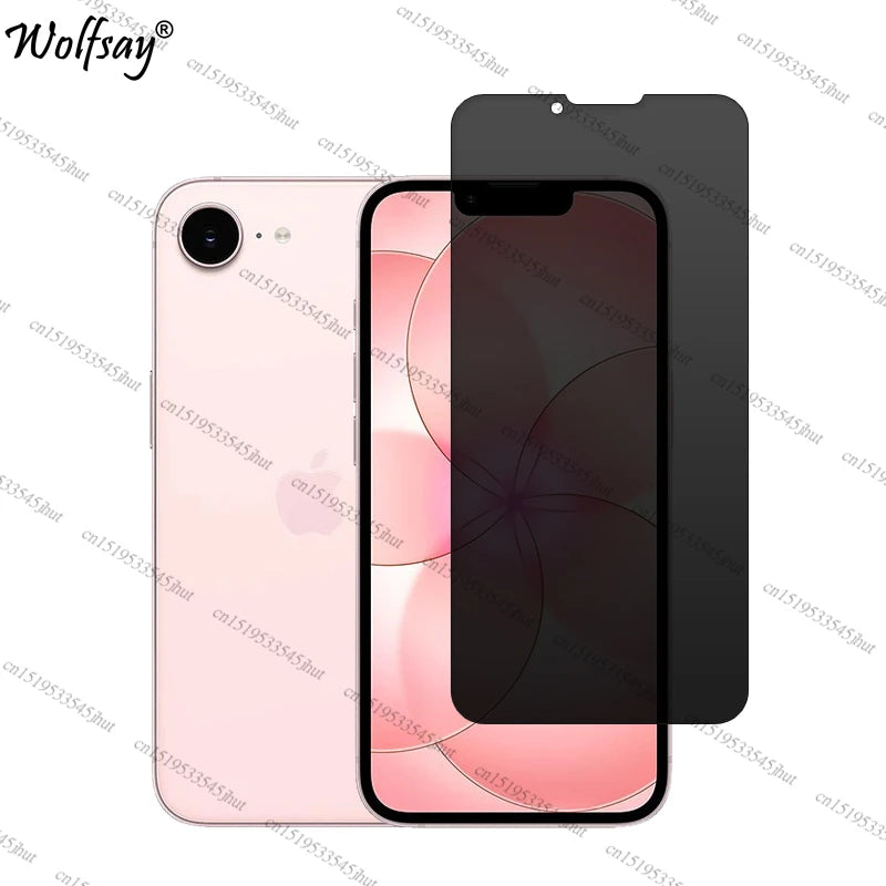 Privacy Screen Protector For iPhone 17e Anti-Spy Tempered Glass For iPhone 17e 16e Camera Glass For iPhone 17e Glass 6.1 inch