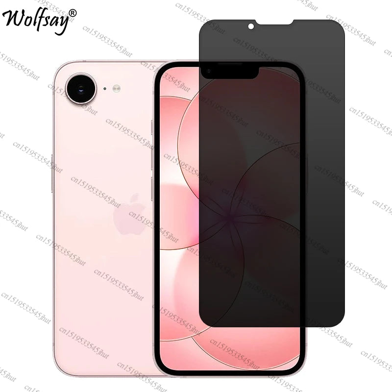 Privacy Screen Protector For iPhone 17e Anti-Spy Tempered Glass For iPhone 17e 16e Camera Glass For iPhone 17e Glass 6.1 inch