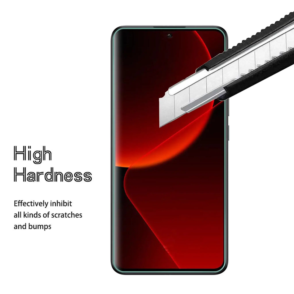For Xiaomi 13T Tempered Glass Screen Protector Crystal Mica 9H Protective HD Clear Transparent Anti Scratch