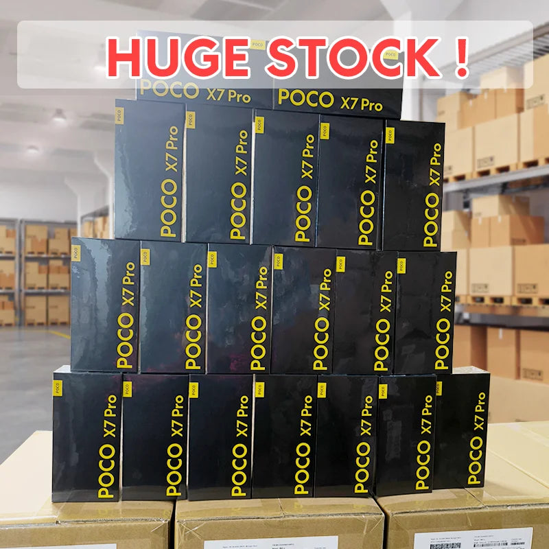【World Premiere】POCO X7 Pro Global Version Smartphone Dimensity 8400-Ultra 6.67"1.5K Display 6000mAh battery 90W Charge 5G NFC