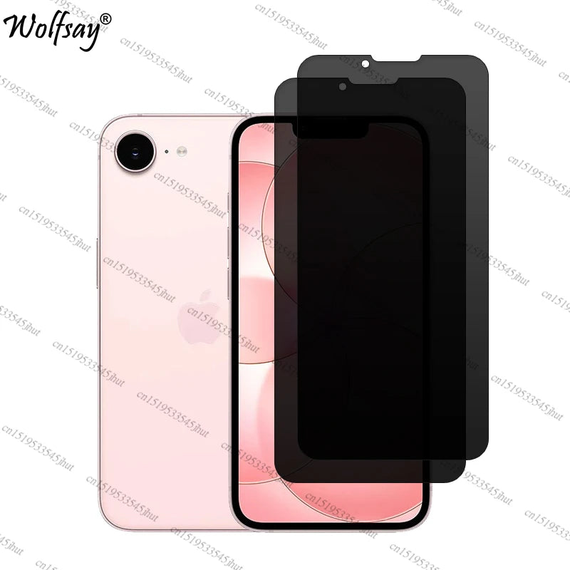 Privacy Screen Protector For iPhone 17e Anti-Spy Tempered Glass For iPhone 17e 16e Camera Glass For iPhone 17e Glass 6.1 inch