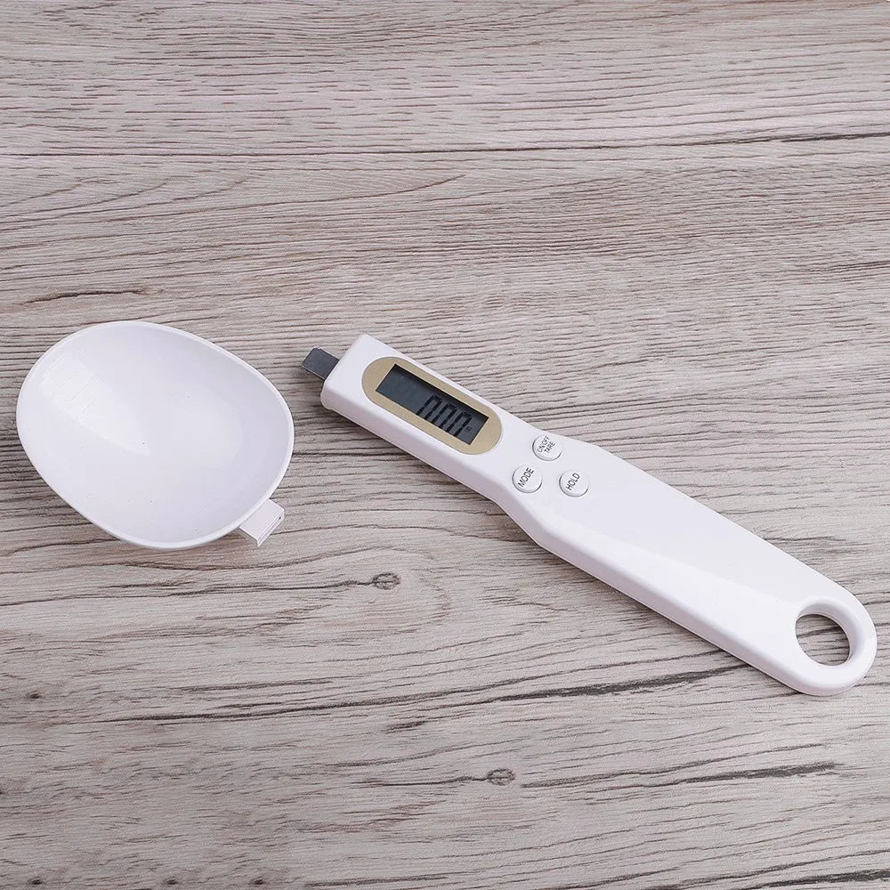 500g/0.1g Weight Measuring Spoon Portable LCD Digital Kitchen Scale Electronic Food Measuring Spoon Scale Kitchen Tool for Food