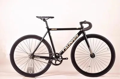 Fixie Fixed Gear Bike Tsunami Track Single Speed Racing Bicycle 700C SNM100 Aluminum Alloy Frame Cycling Parts Customizable