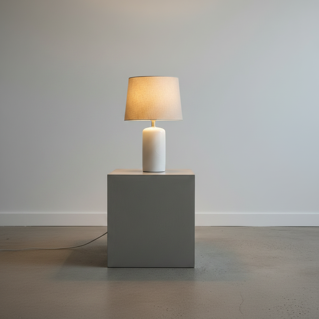 Lampada ceramica centrata